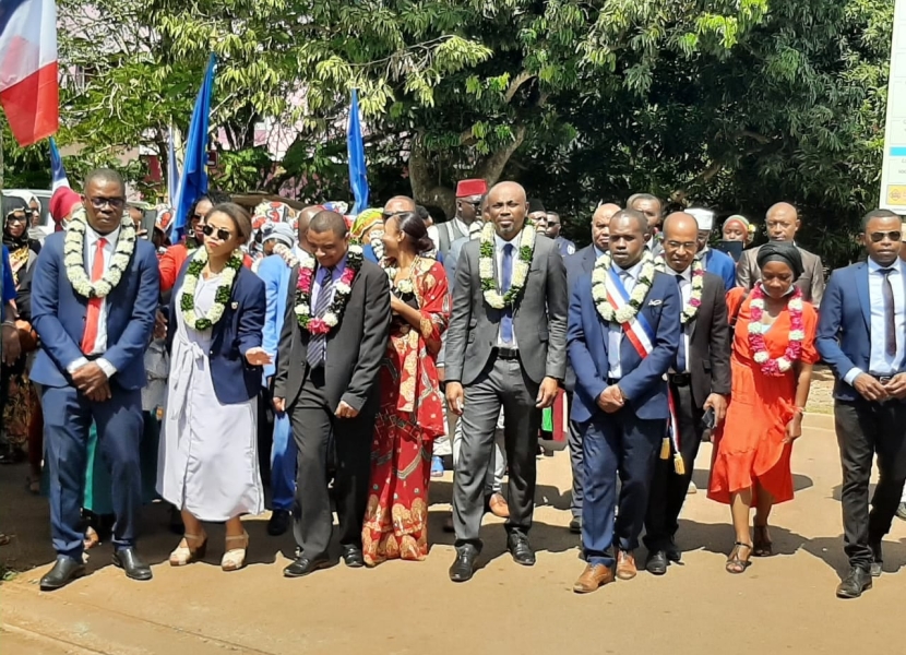 Visite du Président du Conseil Départemental